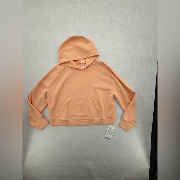 NWT Lululemon‎ Softstreme Hoodie Peach Bellini Size 14 - Picture 5 of 13